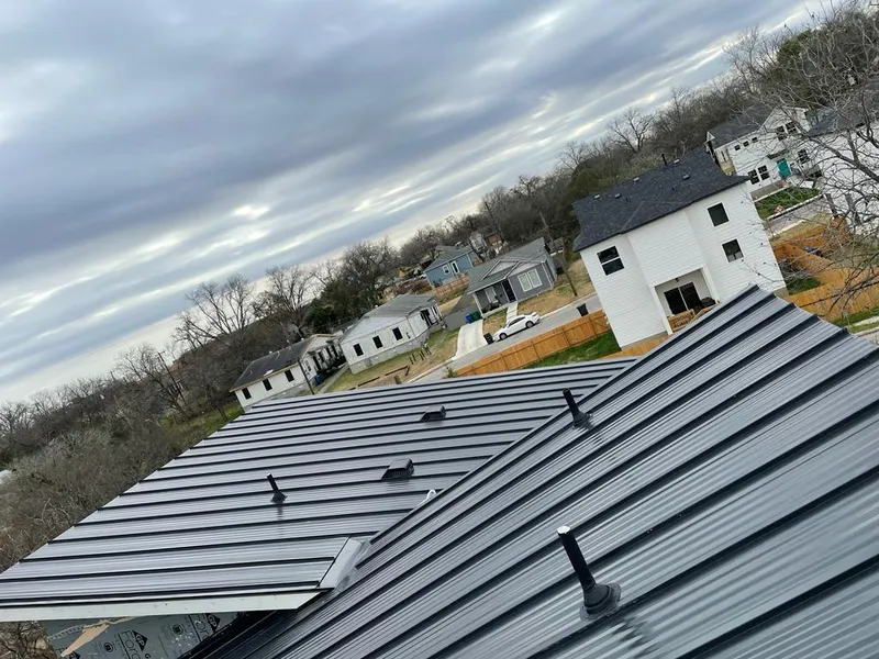 Standing seam metal roof panels with vents for Skylight Repair in Moosic